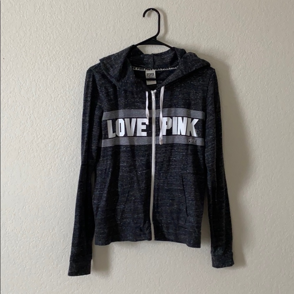 Pink Zip Hoodie